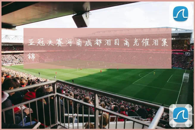 亚冠决赛河南成都泪目高光催泪集锦